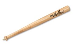 Mini Wood Baseball Bat Pen. Pen shaped like a baseball bat. Order with your logo printed onto the side of each baseball bat.