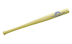 18" Mini Wood Baseball Bat for promotional use. Order mini logo bats with your printed logo on each bat.