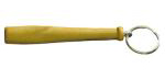 Click to see the larger image of this 4" baseball bat key chain.