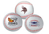 Promotional baseball examples.